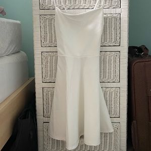 White short dress